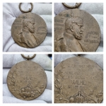 A193 Medalha - Alemanha / Prússia - Keiser Wilhelm 1797-1897
