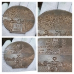 A197 Medalha - Brasil - Rescenceamento 1922