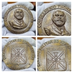 A232 Medalha - Colégio Militar do Rio de Janeiro - Conselheiro Thomaz Coelho - 90 Anos