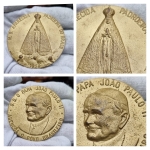 A227 Medalha - Nossa Senhora Aparecida Padroeira do Brasil - Papa João Paulo II - 1980