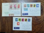 L10 - Lote de 3 Envelopes - 1 da Alemanha e 2 da Suiça -
