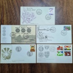 L37 - Lote 5 Envelopes de 1º Dia - Brasil