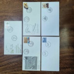 L42 - Lote 5 Envelopes de 1º Dia - Brasil