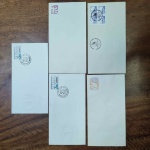L583  - Lote 5 Envelope - Brasil