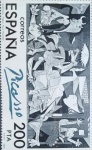 L73 - Selo Espanha - Temático Picasso