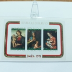 Selo República de Burúndi, Natal 1971 Nº21