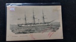 Bilhete Postal, N. E. Trajano (Marinha Brasileira). A. Ribeiro. Fabricante Rua Senador Alencar, 25 Rio de Janeiro. Usado. Nº24