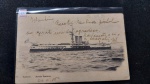 Bilhete Postal do Brasil, Riachuelo (Marinha Brasileira). A. Ribeiro. Fabricante Rua Senador Alencar, 25 Rio de Janeiro. Usado. Nº25