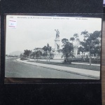 Bilhete Postal do Brazil, Monumento do Almirante Barroso, Rio de Janeiro (348).  A. Ribeiro, Rua Ambrosina 25 Aldeia Campista. Nº185