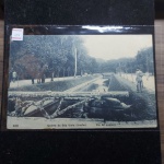 Bilhete Postal do Brazil, Quinta da Bôa Vista (Trecho), Rio de Janeiro (328).  A. Ribeiro,  Travessa Ambrosina 25 Aldeia Campista. Circulado 1910. Nº189
