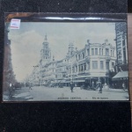 Bilhete Postal do Brazil, Avenida Central, Rio de Janeiro (319).  A. Ribeiro, Travessa Ambrosina 25 Aldeia Campista. Circulado 1911. Nº193