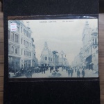 Bilhete Postal do Brasil, Avenida Central, Rio de Janeiro (302). A. Ribeiro, Travessa Ambrosina 25 Aldeia Campista. Nº213