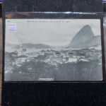 Bilhete Postal do Brasil, Bahia do Rio vista do morro do Inglez, Rio de Janeiro (146), A. Ribeiro, circulado. Nº257