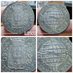L2502 Moeda Prata 960 reis de 1816 Rio a classificar a variante.