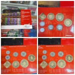 Cartela de Moedas FC PROOF, original, CURAÇAO.