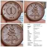 L099, Moeda NOTGEL de CERAMICA Alemanha pós 1ª Guerra