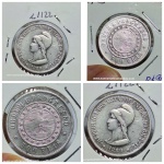 L1122 MOeda Prata Republica de 500 reis de 1889