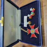342 - Medalha da Ordem Alencarina TRT 7ª Região.Acompanha Barrete e Roseta