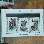 6 - Série com 3 selos, Rússia 1991. Fauna silvestre, patos e marrecos.