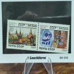 35 - Conjunto 2 Selos, União Soviética 1990