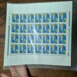 39 - Folha com 35 Selos, Brasil 1978.