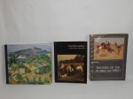 LIVRO (3) - a) "Painters of the American West" Anschutz Collection, Colorado, USA. b) "The Tate Gallery" na illustrated companion. c) "Landscape Into Art" Kenneth Clark.