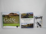LIVRO (3) - a) "Golfe 100 Anos no Brasil" Damha Golf Club. b) "Secrets of the Great Golf Course Architects" Michael Patrick Shiels. c) "Guia Golf & Turismo" Campos do Brasil 2015.