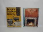 LIVRO (2) - "Fireplaces" Robert Jones, Monte Burch e "Japanese Bamboo Baskets" Form and Function series.