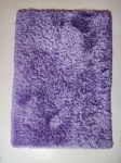 Tapete industrial felpudo em fios sintéticos na cor rosa. 145 x 105cm.