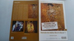 GUSTAV KLIMT - RETRATO DE ADÈLE BLOCH-BAUER I, O BEIJO e A VIAGEM: contém 3 telas para emoldurar. As Pinturas Mais Valiosas do Mundo da revista Caras. São 75 replicas perfeita dos maiores pintores do mundo, divididas em 25 volumes, cada volume contem três pinturas diferentes de cada pintor e sua historia, podendo ser emolduradas. Med 43 x 28 Cm.