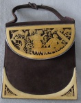 antiga Bolsa feminina oriental (no estado)