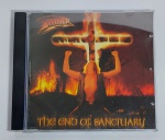 CD - Conservado e original COMPACT DISC - SINNER - THE ENO OF SANCTUARY - Ano: 2000. Medida: 14 cm x 12 cm x 1 cm.