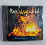 CD - Conservado e original COMPACT DISC - NOISE - RUNNING WILD  - BRANDED AND EXILED - Ano: 1985 - MADE IN GERMANY - Acompanha encarte. Medida: 14 cm x 12 cm x 1 cm.