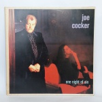 LP - Conservado e original disco de vinil - JOE COCKER - ONE NIGHT OF SIN - CAPITOL RECORDS - STEREO - Ano: 1989 - EMI - ODEON -  Medida: 31 cm x 31 cm.