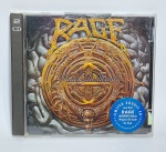 CD - Conservado e original COMPACT DISC - RAGE - BLACK IN MIND - CD DUPLO - Ano: 1995 - CBS - Acompanha encarte. Medida: 14 cm x 12 cm x 1 cm.