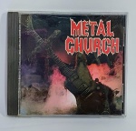 CD - Conservado e original COMPACT DISC -  METAL CHURCH - Ano: 1985 - CBS - Acompanha encarte. Medida: 14 cm x 12 cm x 1 cm. OBSERVAÇÃO: tampinha de acrílico está quebrada.