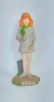 ESCOOBY - DOO - Lindo boneco de resina representando - DAPHNE - Medida: 15,5 cm de altura x 6 cm x  6 cm de base.