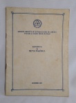 Antigo Livro Maçônico - ESTATUTO DA MUTUA MAÇÔNARIA - Dezembro de 1987 - Brochura - Possui 13 páginas - Medida: 20 x 15 cm.