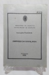 Militaria - Antigo Livro - INSTRUÇÕES PROVISÓRIAS - Emprego da Cavalaria - 1ª Edição 1974 - Ministério do Exército  Estado-Maior do Exército - Livro conservado - Brochura - Aproximadamente 120 página - Conforme fotos - Medida: 22 x 15,5 cm.