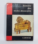 livro - Histoire des Styles Décoratifs - Librairie Larousse-Paris. Ano: 1966 - 196 páginas - Idioma: Francês - Brochura - Medida: 17,5 cm x 12,5 cm 1,5 cm.