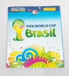 Revista - Original Álbum de Figurinhas - Fifa World Cup Brasil - Acompanha + de 430 figurinhas, sendo 9 soltas e as outras coladas - Copa Do Mundo 2014 - Panini - Possui 80 páginas ilustradas conservadas - Medida: 27 x 23,5 cm.