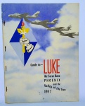 Antigo Guia - TO LUKE Air Force Base Phoenix and the valley of the sun - Ano: 1957 - 72 páginas - Possui mapa de Phoenix e arredores / Arizona - Idioma: Inglês - Medida: 28 x 22 cm.