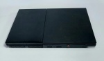 Antigo console de vídeo game - PlayStation 2 - Acompanha cabo fonte e TV - Ligou, acendeu o LED e girou o cabeçote. Porém não foi feito testes com jogo, vendido no estado. Medida do console: 23 cm x 15 cm x 3 cm.