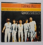 Antigo e Original Disco de Vinil - LP - FRANKIE VALLI - And The Four Seasons - Grandes Sucessos - Ano: 1986 - Disco em bom estado - Medida: 31 x 31 cm.