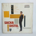 Antigo Disco de Vinil - LP - SACHA DISTEL - En Personne - Conforme fotos .