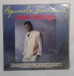 Disco de Vinil - LP  - Original - EMILIO SANTIAGO ''Aquarela Brasileira'' - Ano: 1988 - Som Livre - Medida: 31 x 31 cm.