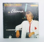 Disco de Vinil - LP Original - RICHARD CLAYDERMAN - Eléana - 16 titres originaux - 1980 - Piano  and Orchestra - Medida: 31 x 31 cm.