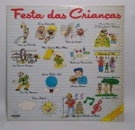 Disco de Vinil Original - LP - FESTA DAS CRIANÇAS - Som Livre - 1984 - Acompanha encarte - Conforme fotos - Medida: 31 x 31 cm.