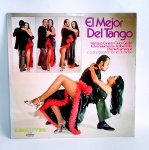 Antigo e Original Disco de Vinil - LP - EL MEJOR DEL TANGO - 1976 - Grandes nomes do tango -  conforme fotos - Medida: 31 x 31 cm.