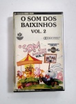 Fita K7 Original - O som dos baixinhos vol. 2 - Apresentando o grupo carrossel - RGE - Ano: 1989 - Medida: 11 x 7 x 1,5.